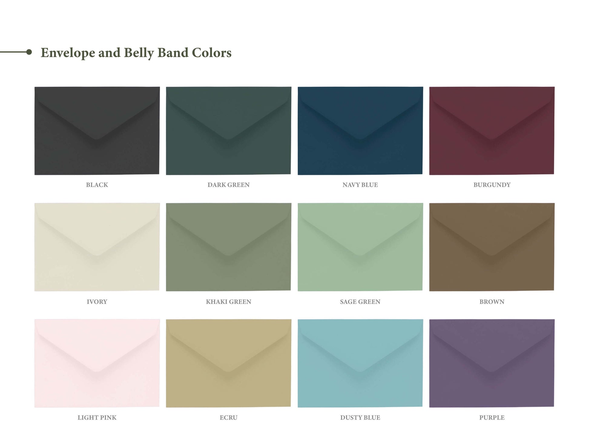 Natural Deckled Edge Wedding Invitations with Gold Foil