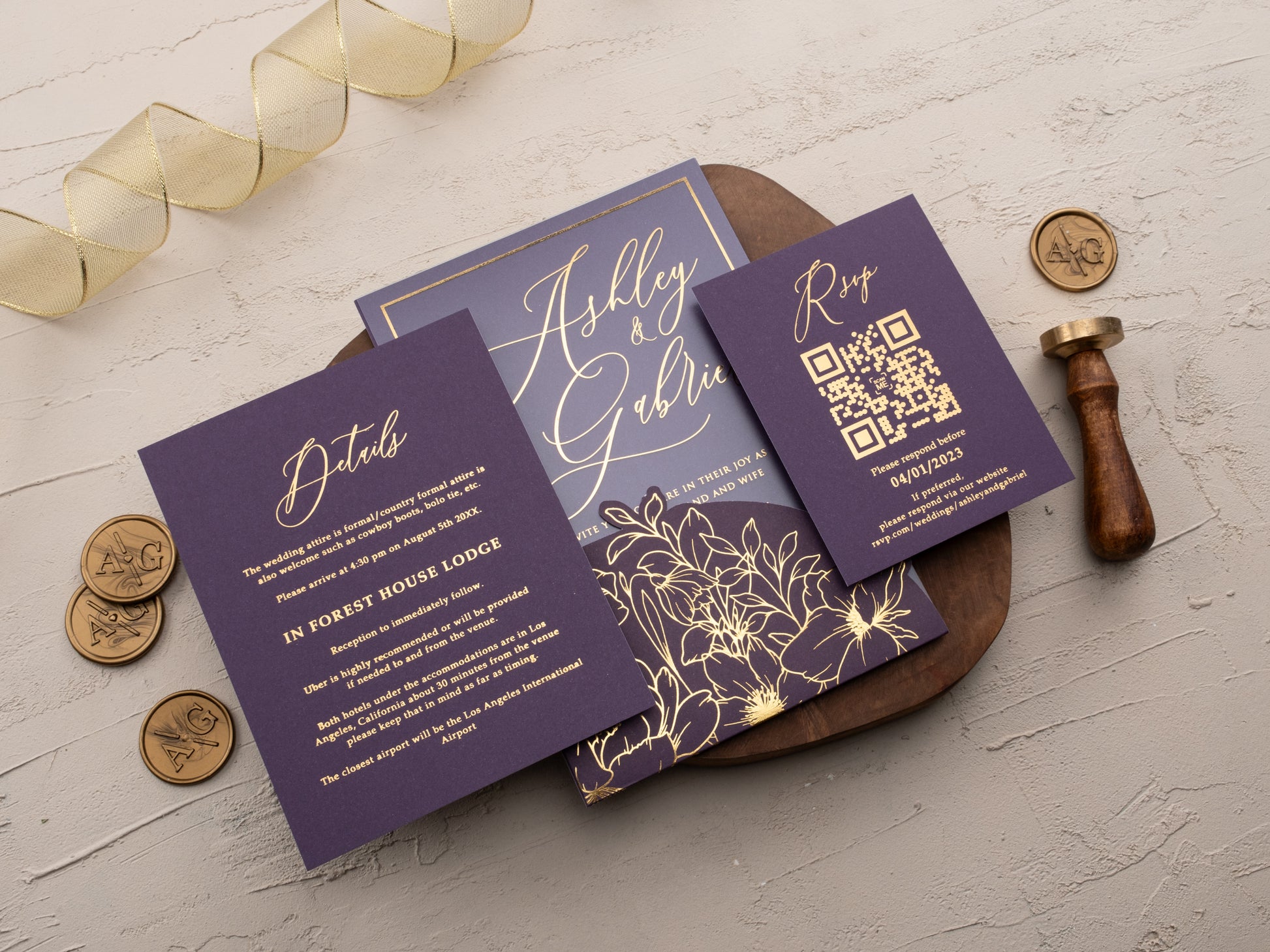 invitation card sleeves 5" x 7 1/4" Pull-Out Style Document/Card Sleeve